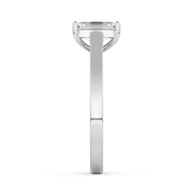 White gold - Central diamond 1.0 ct - view 7