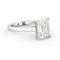 White gold - Central diamond 3.0 ct - view 3