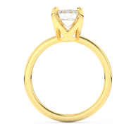 Yellow gold - Central diamond 2.0 ct - view 6