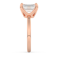 Rose gold - Central diamond 2.0 ct - view 7