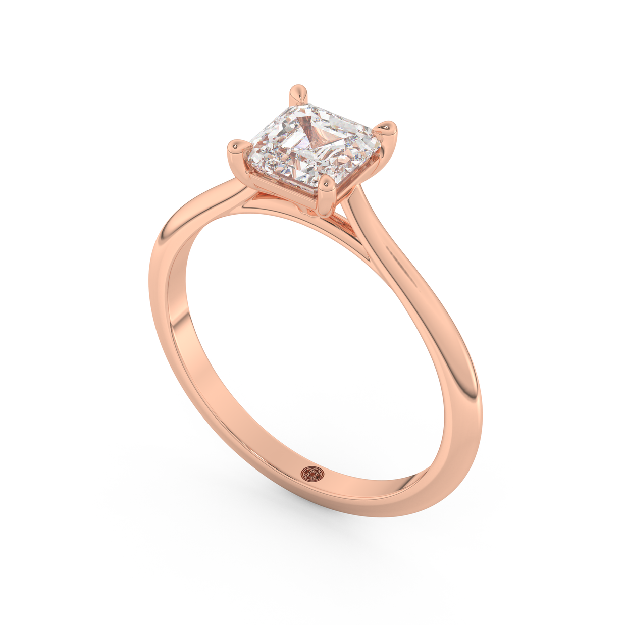 Providence Emerald Diamond Ring 1.0 Ct, Gold 14K