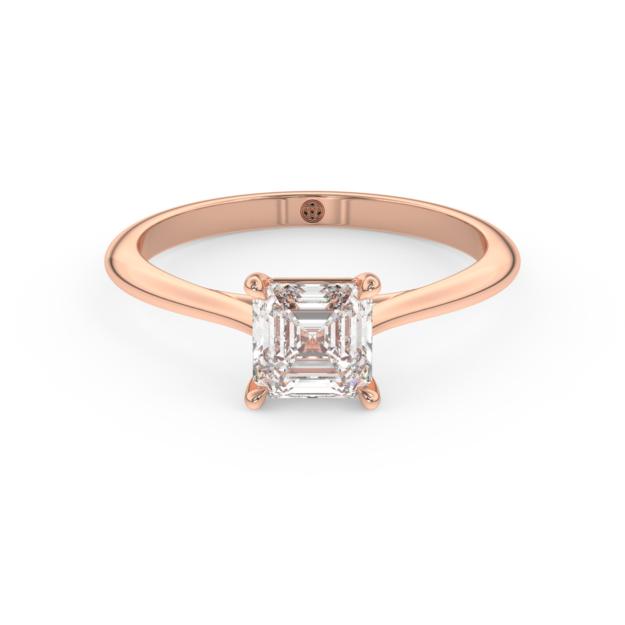 Providence Emerald Diamond Ring 1.0 Ct, Gold 14K