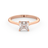 Providence Emerald Diamond Ring 1.0 Ct, Gold 14K