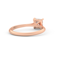 Providence Emerald Diamond Ring 1.0 Ct, Gold 14K