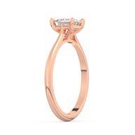 Providence Emerald Diamond Ring 1.0 Ct, Gold 14K