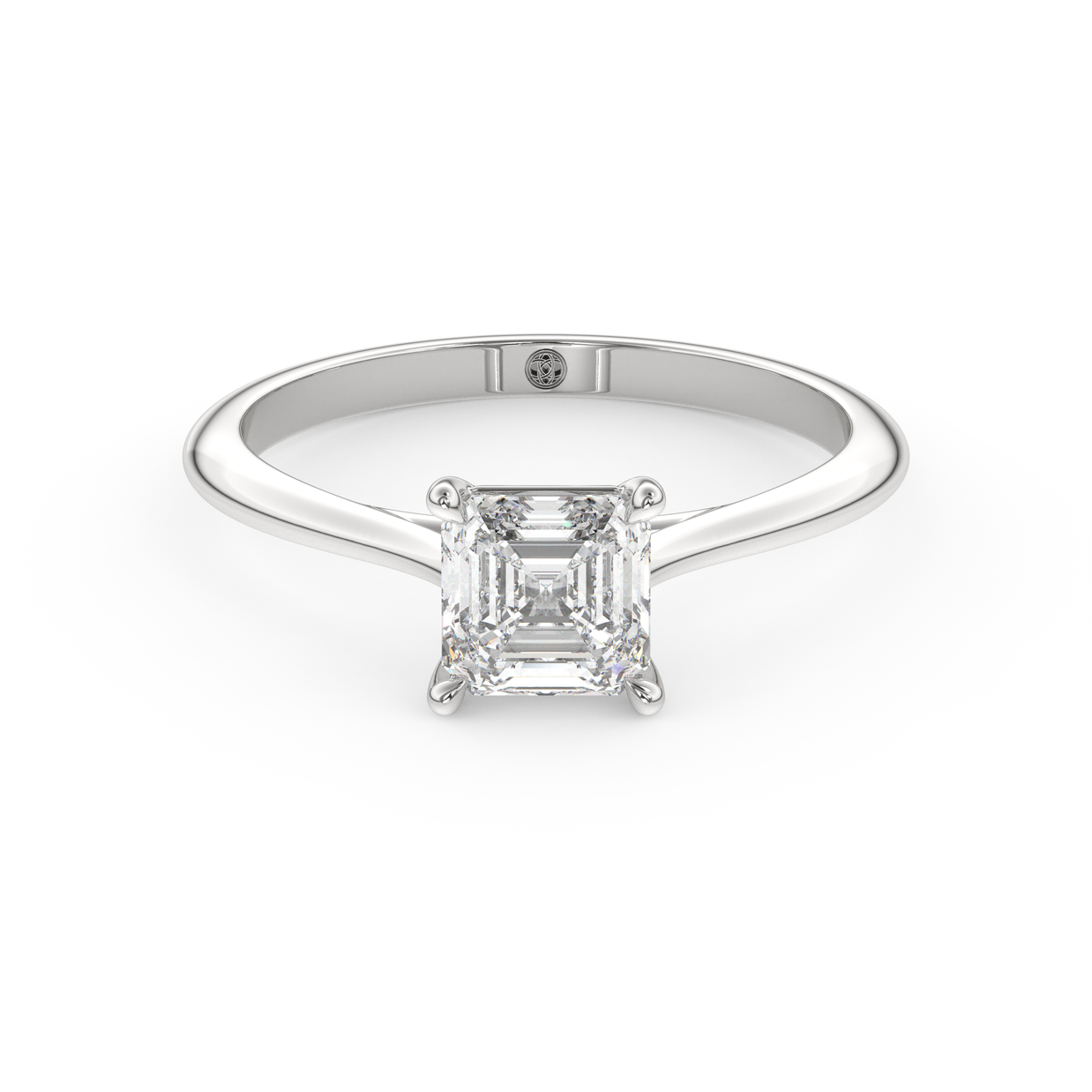 Providence Emerald Diamond Ring 1.0 Ct, Gold 14K