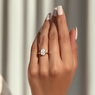 Phoenix Spark Diamond Ring 1.0, 1.5, 2.0, 3.0 Ct, Gold 14K