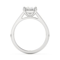 White gold - Central diamond 2.0 ct - view 6
