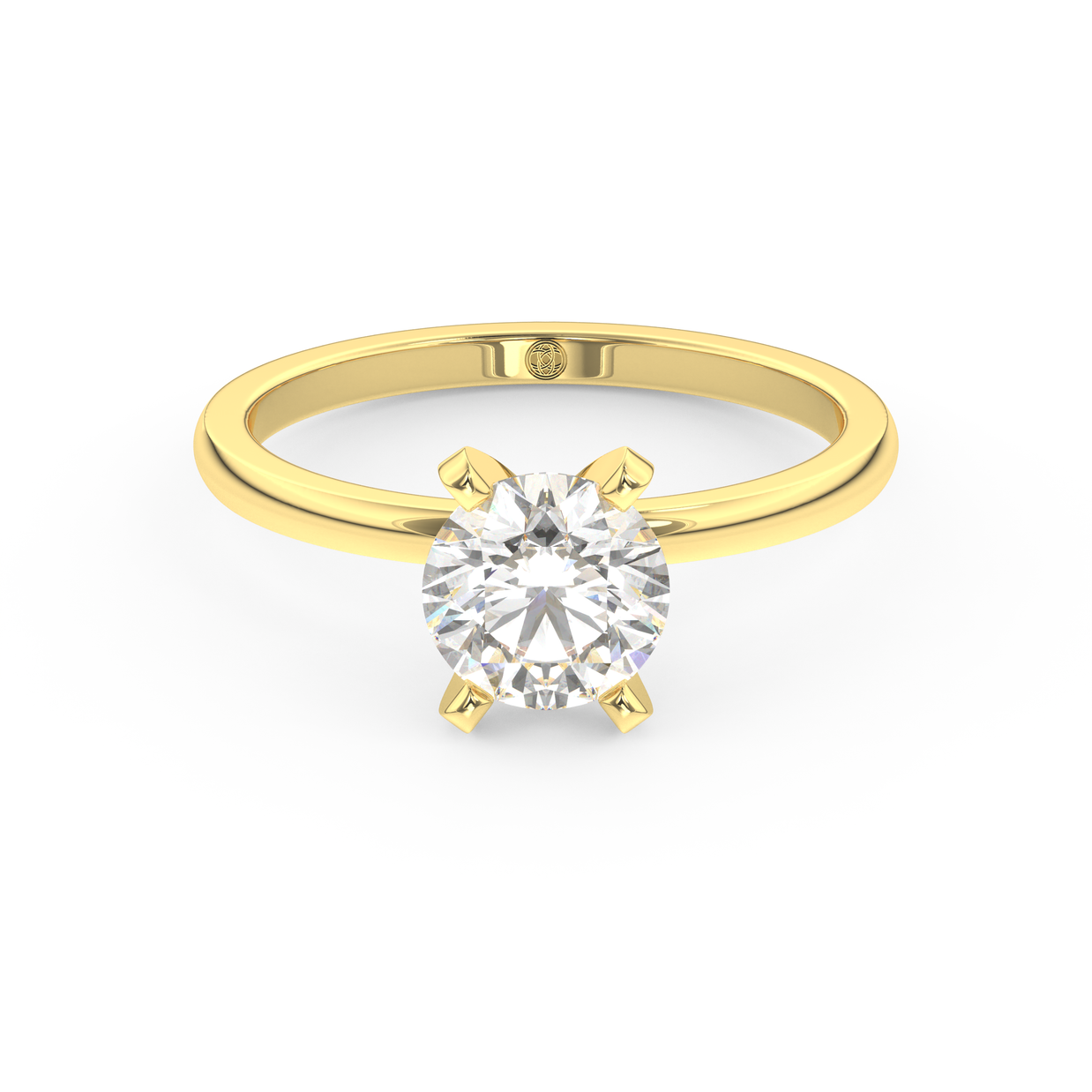 San Diego Grace Diamond Ring 1.0, 1.5, 2.0, 3.0 Ct, Gold 14K