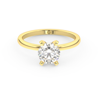 San Diego Grace Diamond Ring 1.0, 1.5, 2.0, 3.0 Ct, Gold 14K