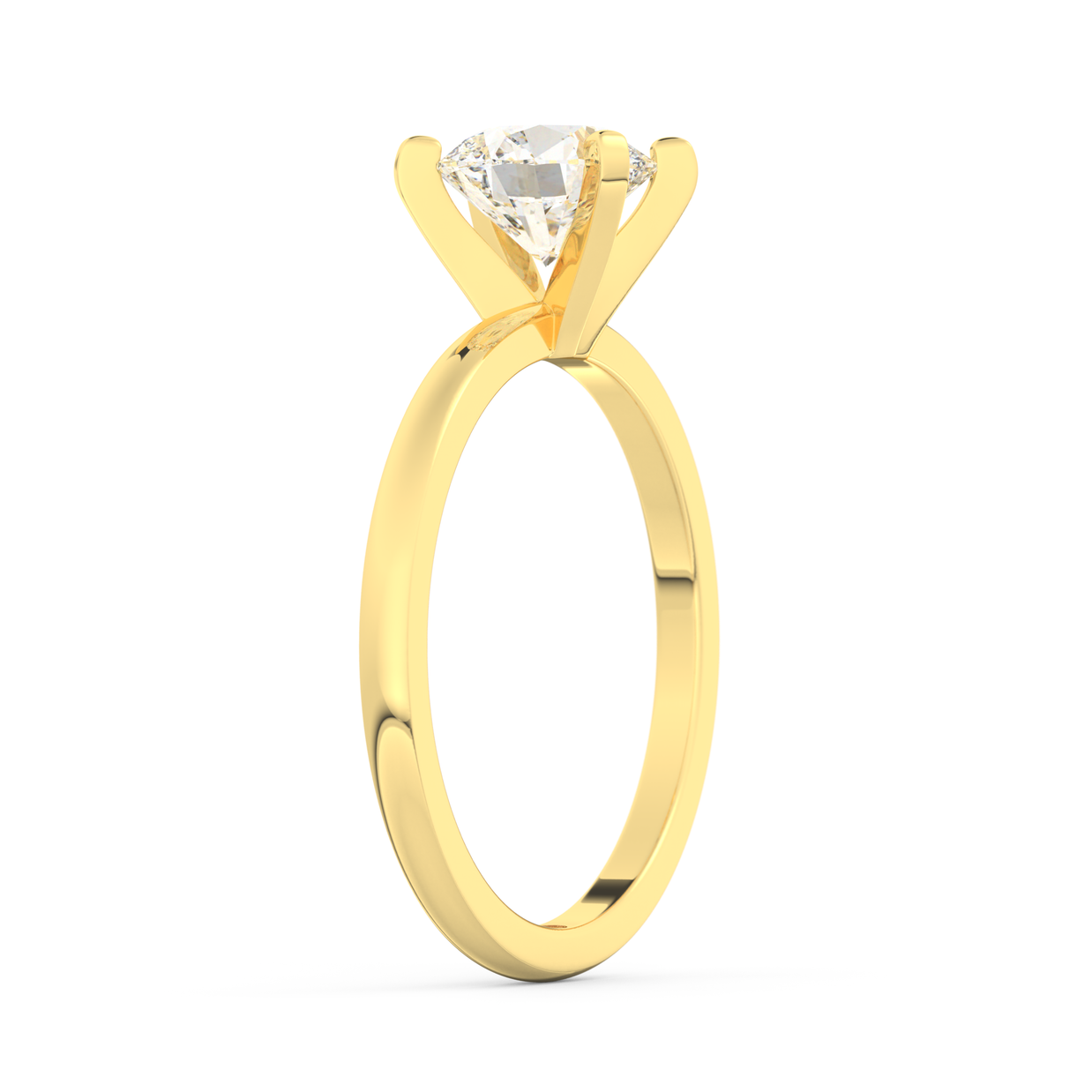 San Diego Grace Diamond Ring 1.0, 1.5, 2.0, 3.0 Ct, Gold 14K