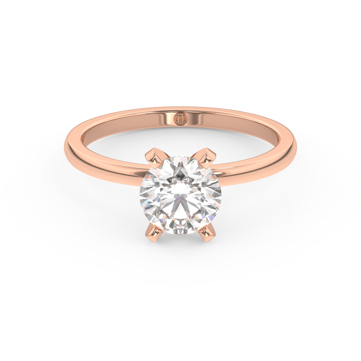 San Diego Grace Diamond Ring 1.0, 1.5, 2.0, 3.0 Ct, Gold 14K
