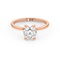 San Diego Grace Diamond Ring 1.0, 1.5, 2.0, 3.0 Ct, Gold 14K