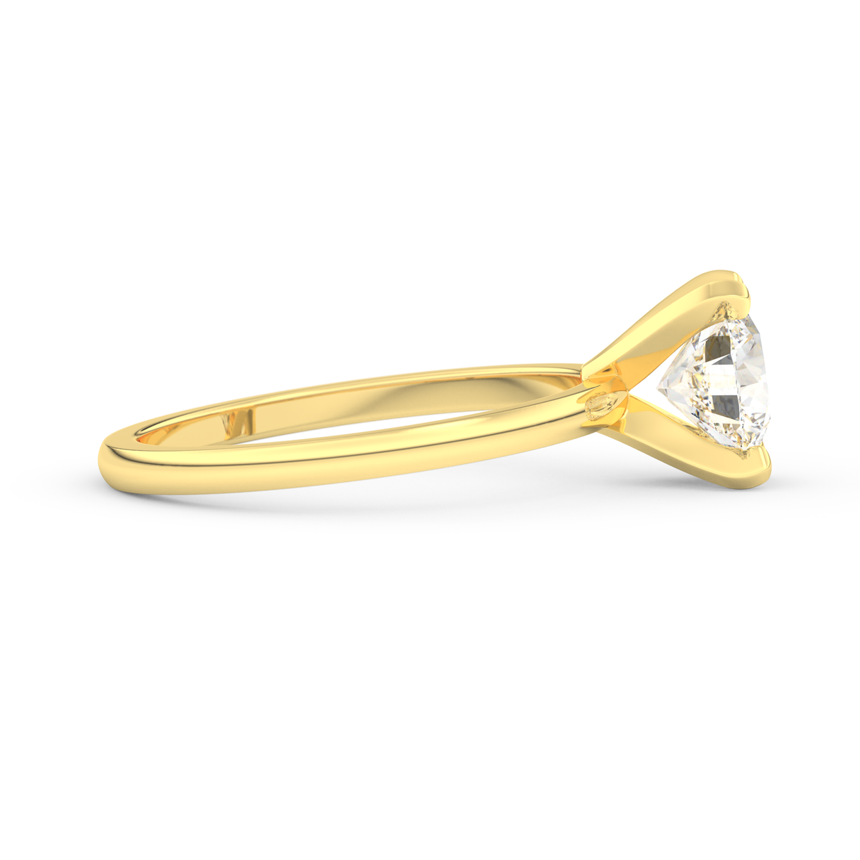 San Diego Grace Diamond Ring 1.0, 1.5, 2.0, 3.0 Ct, Gold 14K