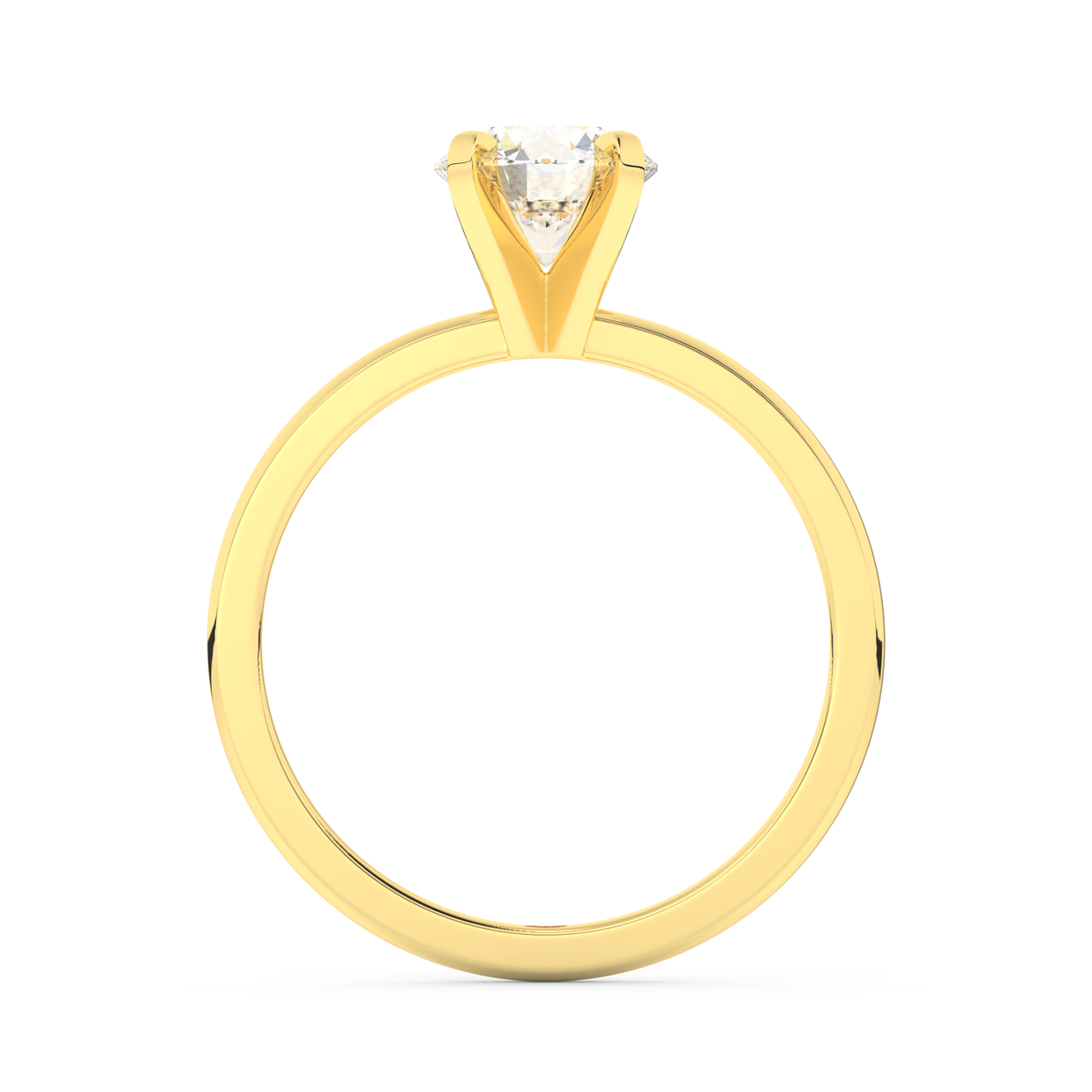 San Diego Grace Diamond Ring 1.0, 1.5, 2.0, 3.0 Ct, Gold 14K