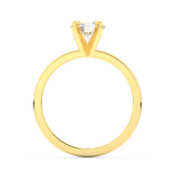 San Diego Grace Diamond Ring 1.0, 1.5, 2.0, 3.0 Ct, Gold 14K