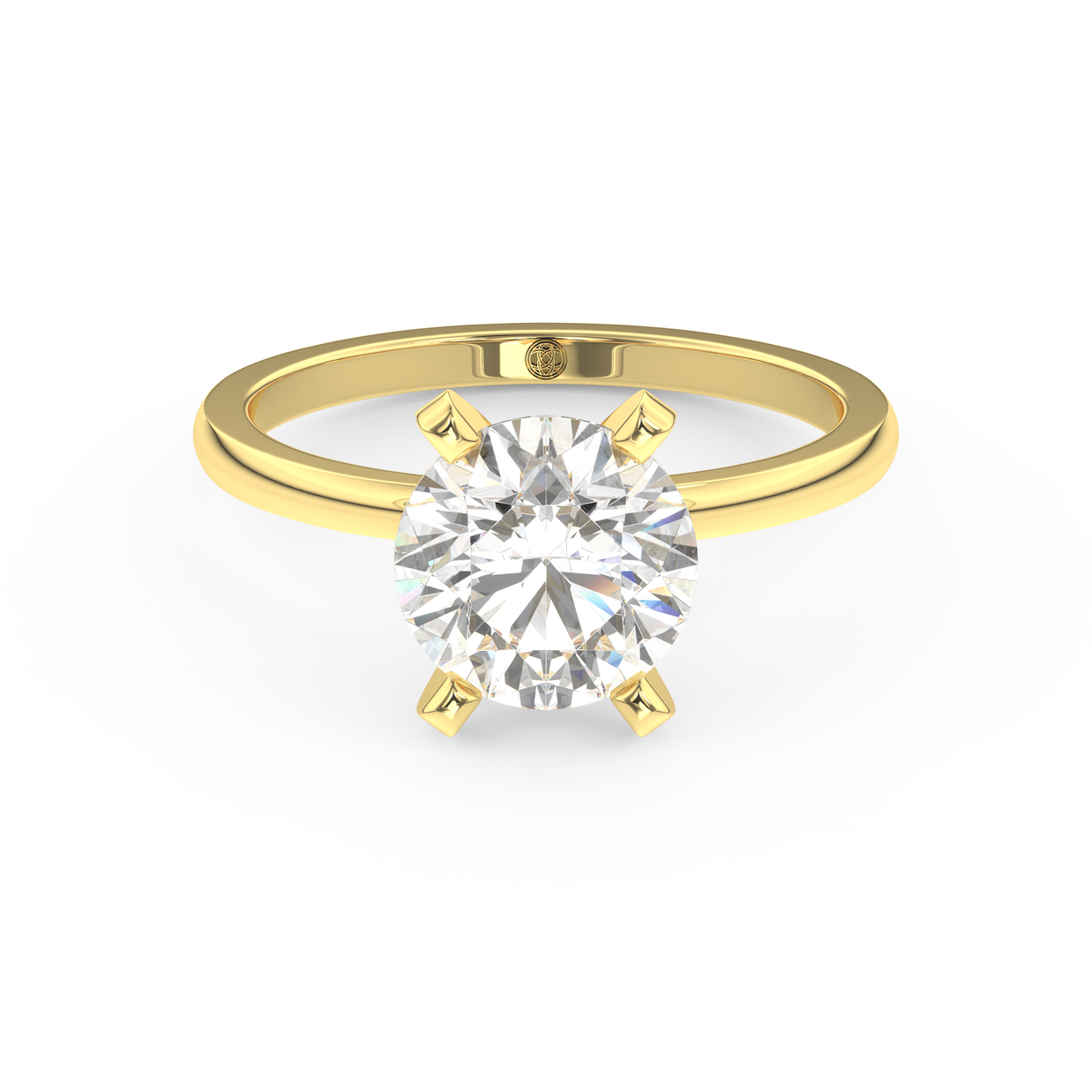 San Diego Grace Diamond Ring 1.0, 1.5, 2.0, 3.0 Ct, Gold 14K