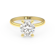San Diego Grace Diamond Ring 1.0, 1.5, 2.0, 3.0 Ct, Gold 14K