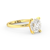 San Diego Grace Diamond Ring 1.0, 1.5, 2.0, 3.0 Ct, Gold 14K