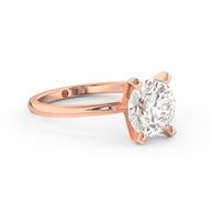 San Diego Grace Diamond Ring 1.0, 1.5, 2.0, 3.0 Ct, Gold 14K