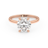 San Diego Grace Diamond Ring 1.0, 1.5, 2.0, 3.0 Ct, Gold 14K