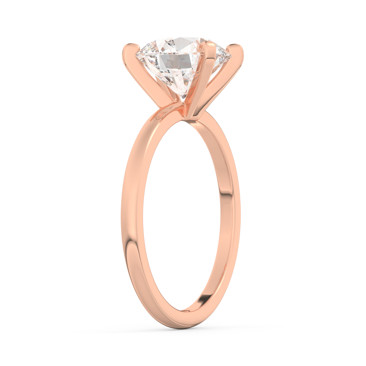 San Diego Grace Diamond Ring 1.0, 1.5, 2.0, 3.0 Ct, Gold 14K