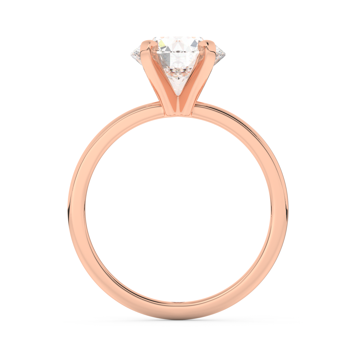 San Diego Grace Diamond Ring 1.0, 1.5, 2.0, 3.0 Ct, Gold 14K