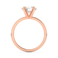 San Diego Grace Diamond Ring 1.0, 1.5, 2.0, 3.0 Ct, Gold 14K