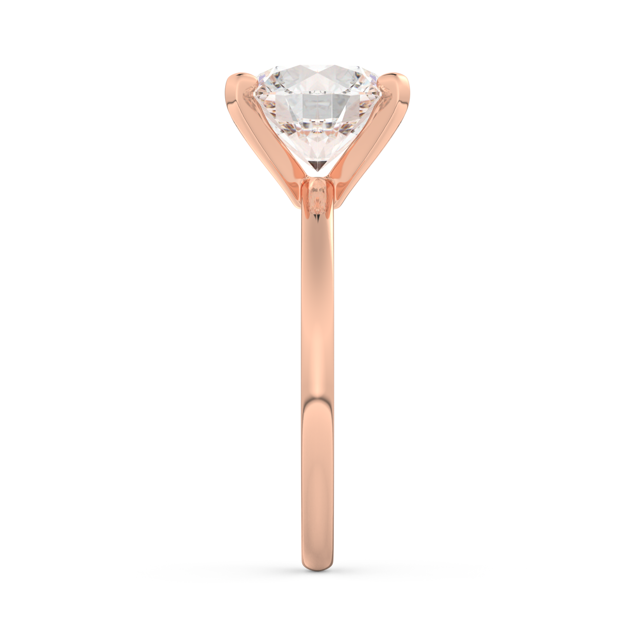 San Diego Grace Diamond Ring 1.0, 1.5, 2.0, 3.0 Ct, Gold 14K