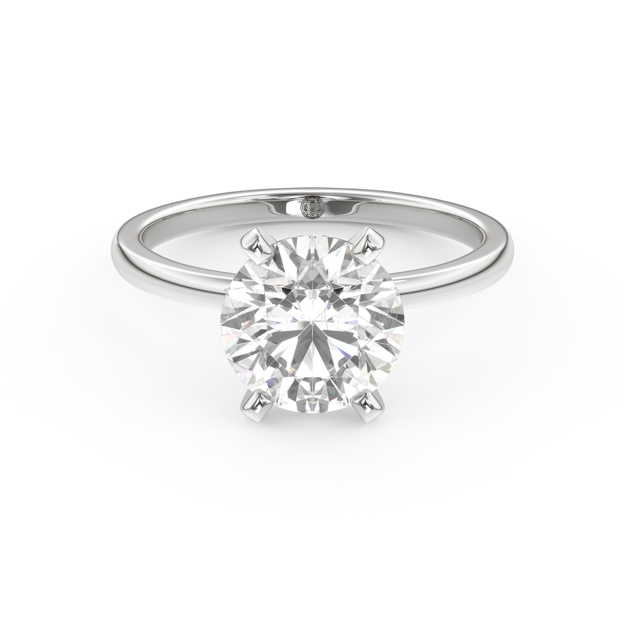 San Diego Grace Diamond Ring 1.0, 1.5, 2.0, 3.0 Ct, Gold 14K
