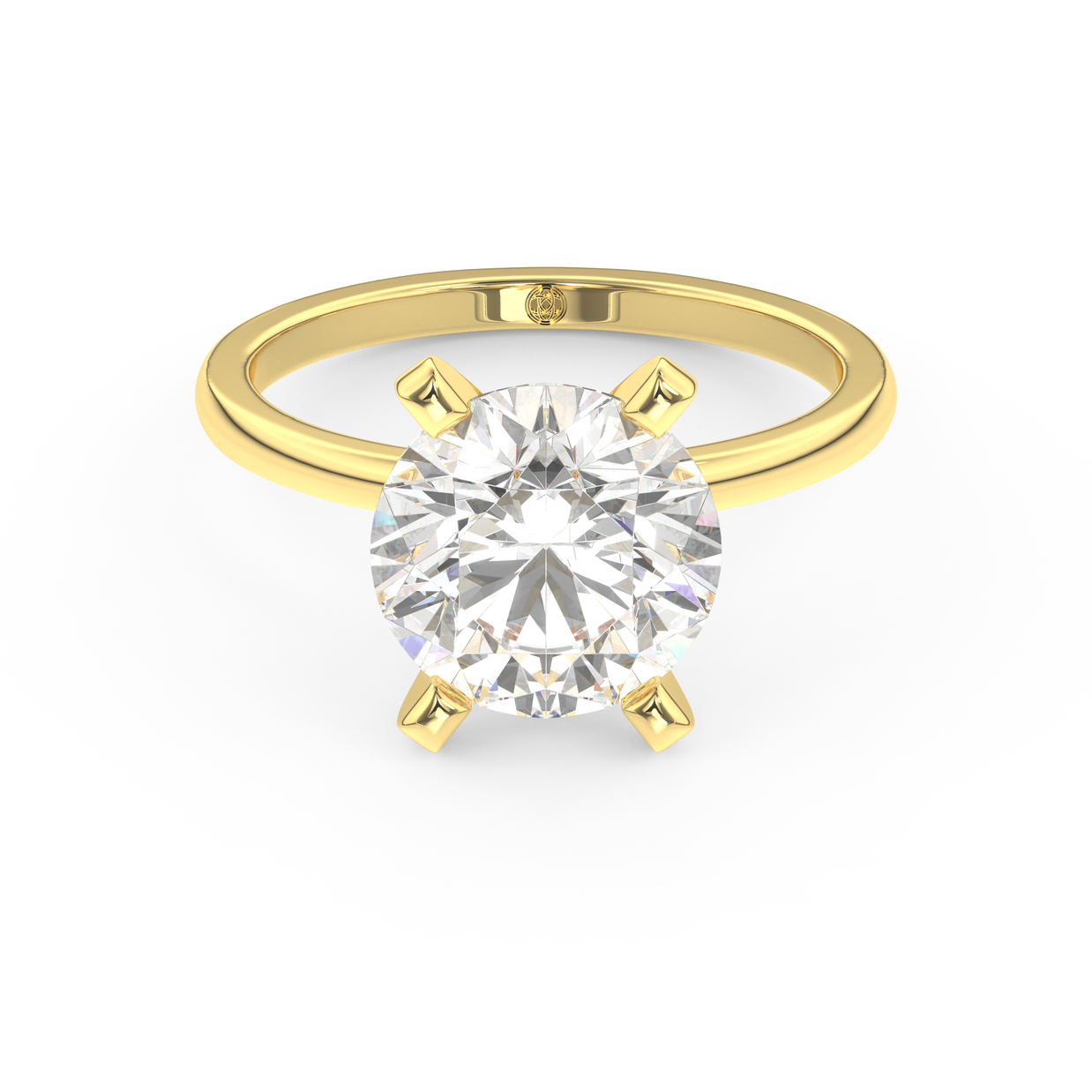 San Diego Grace Diamond Ring 1.0, 1.5, 2.0, 3.0 Ct, Gold 14K