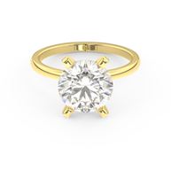 San Diego Grace Diamond Ring 1.0, 1.5, 2.0, 3.0 Ct, Gold 14K