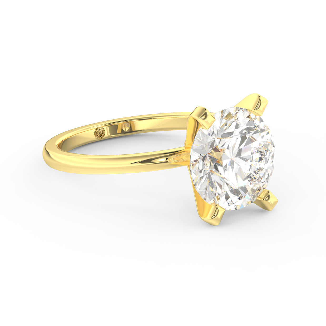 San Diego Grace Diamond Ring 1.0, 1.5, 2.0, 3.0 Ct, Gold 14K