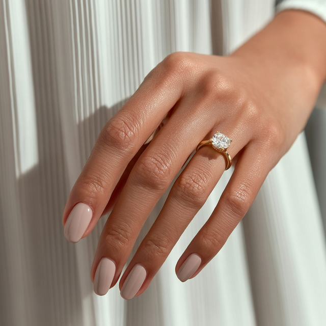 Los Angeles Brilliance Diamond Ring 1.0, 1.5, 2.0, 3.0 Ct, Gold 14K