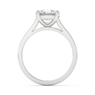 White gold - Central diamond 2.0 ct - view 6