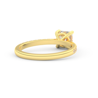 Harbor Emerald Diamond Ring 1.0 Ct, Gold 14K