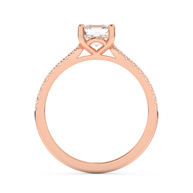 Harbor Emerald Diamond Ring 1.0 Ct, Gold 14K