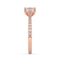 Harbor Emerald Diamond Ring 1.0 Ct, Gold 14K