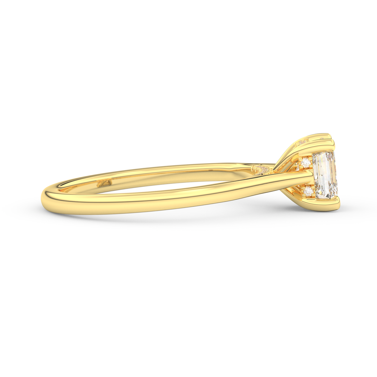 Laguna Horizon Diamond Ring 2.0 Ct, Gold 14K