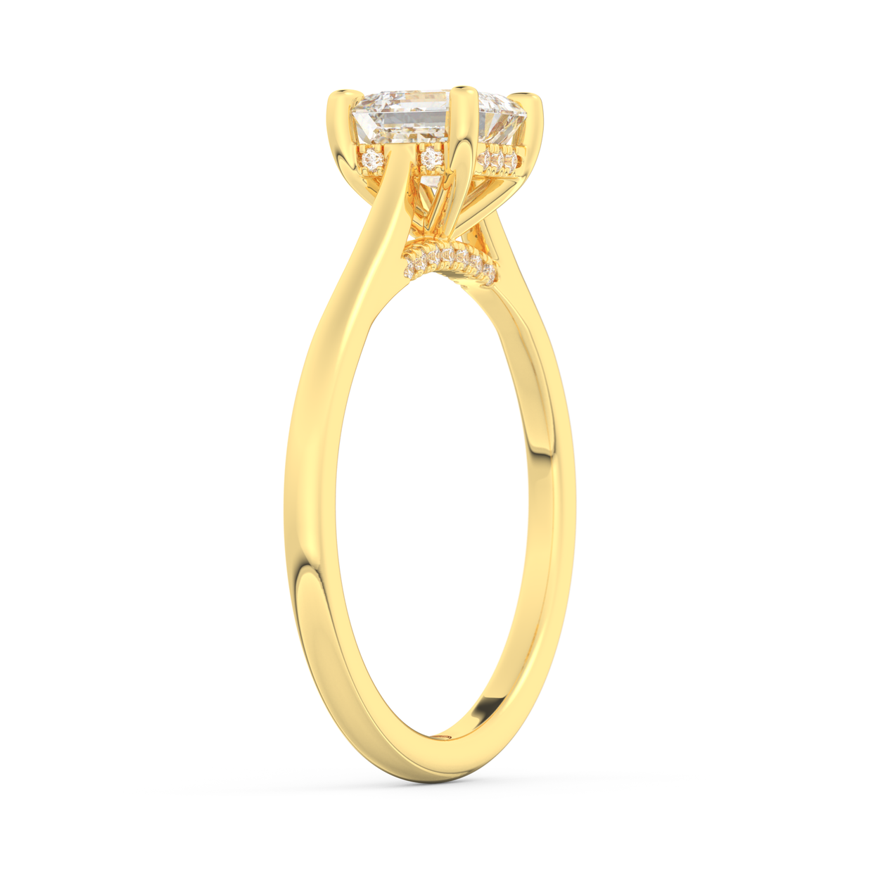 Laguna Horizon Diamond Ring 2.0 Ct, Gold 14K