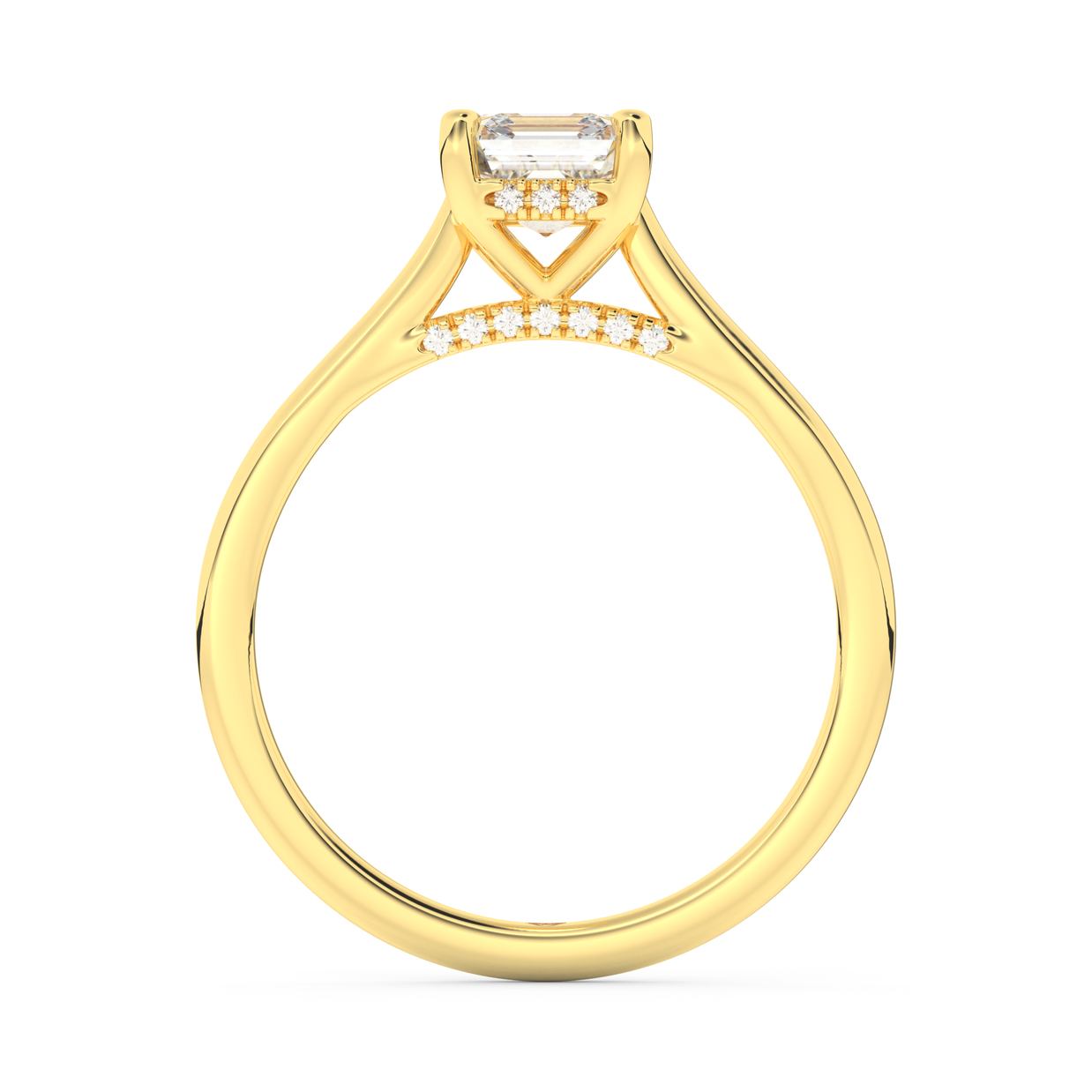 Laguna Horizon Diamond Ring 2.0 Ct, Gold 14K