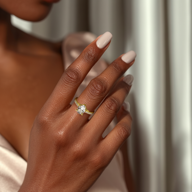 Kansas City Vision Diamond Ring 1.0, 1.5, 2.0, 3.0 Ct, Gold 14K