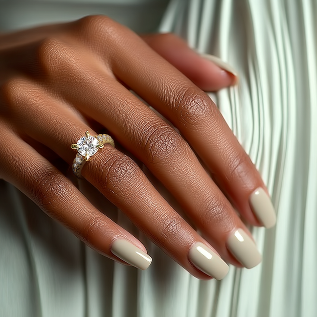 Tahoe Aurora Diamond Ring 1.0, 1.5, 2.0, 3.0 Ct, Gold 14K