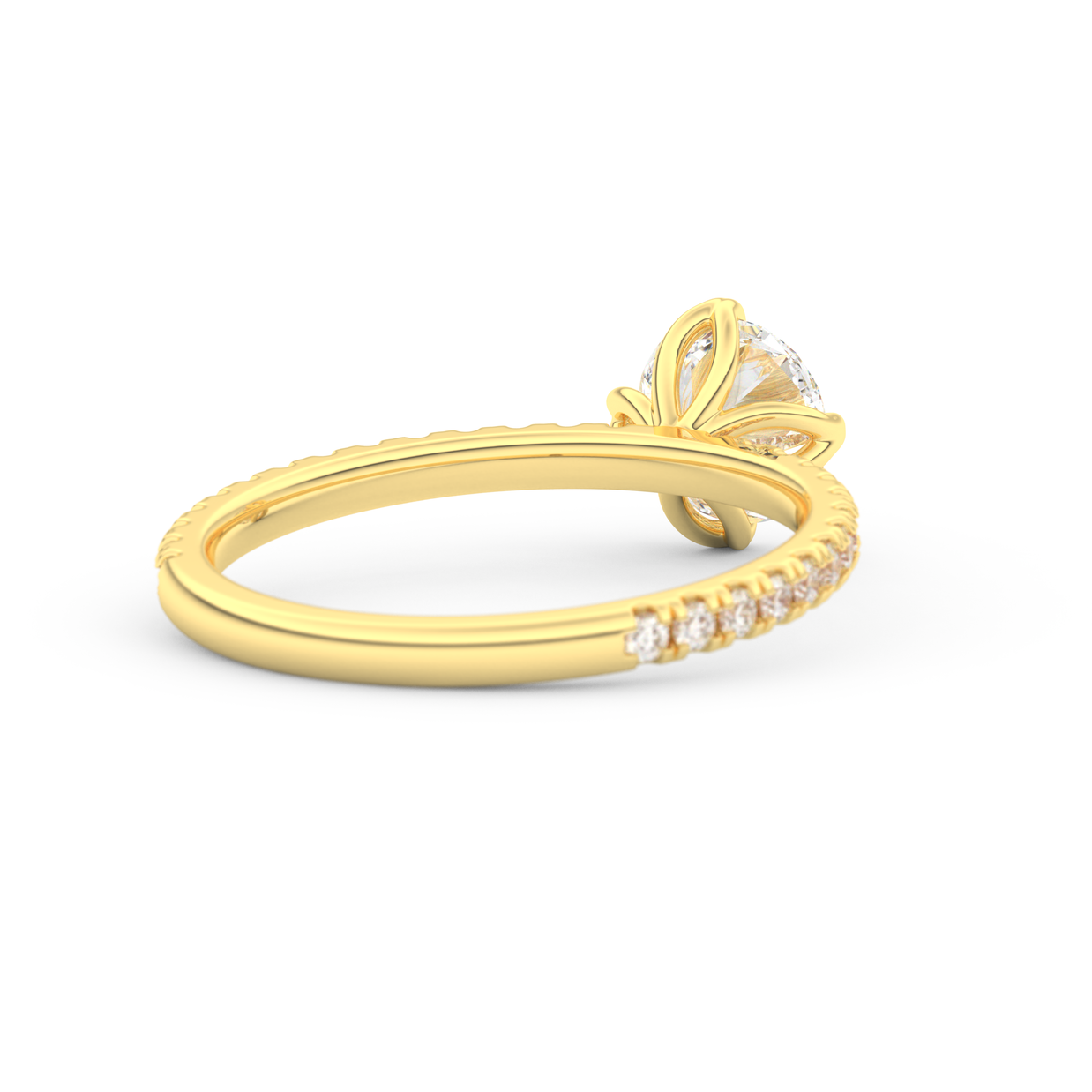 Durham Radiant Diamond Ring 1.0 Ct, Gold 14K