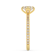 Durham Radiant Diamond Ring 1.0 Ct, Gold 14K