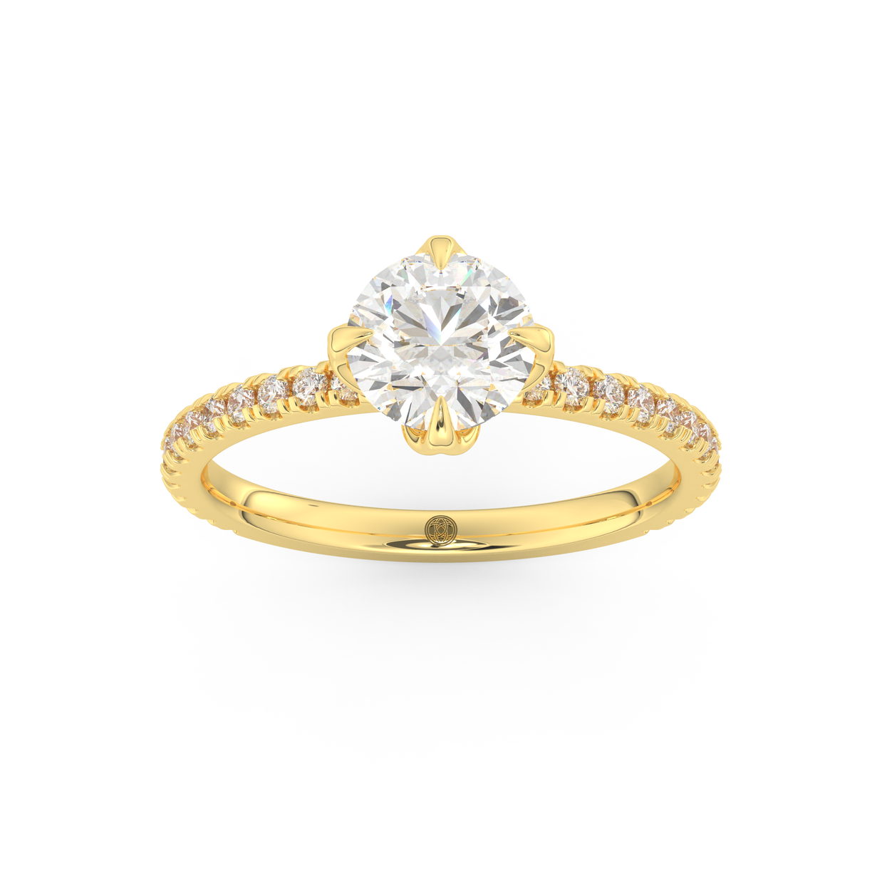 Durham Radiant Diamond Ring 1.0 Ct, Gold 14K
