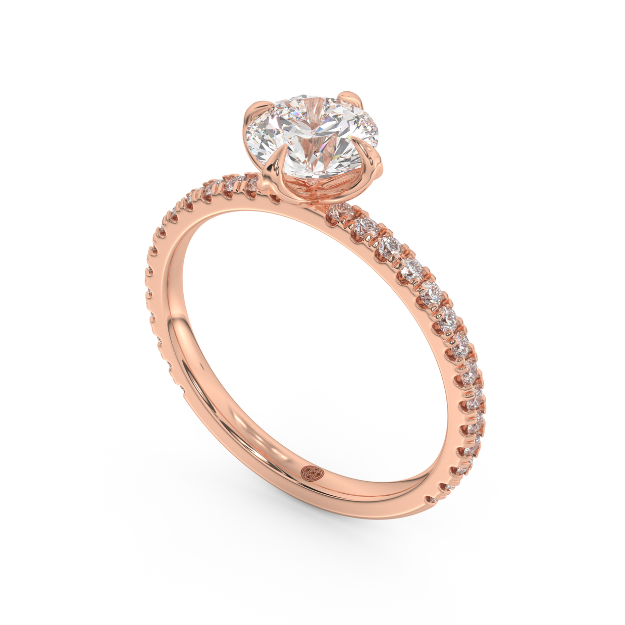 Durham Radiant Diamond Ring 1.0 Ct, Gold 14K