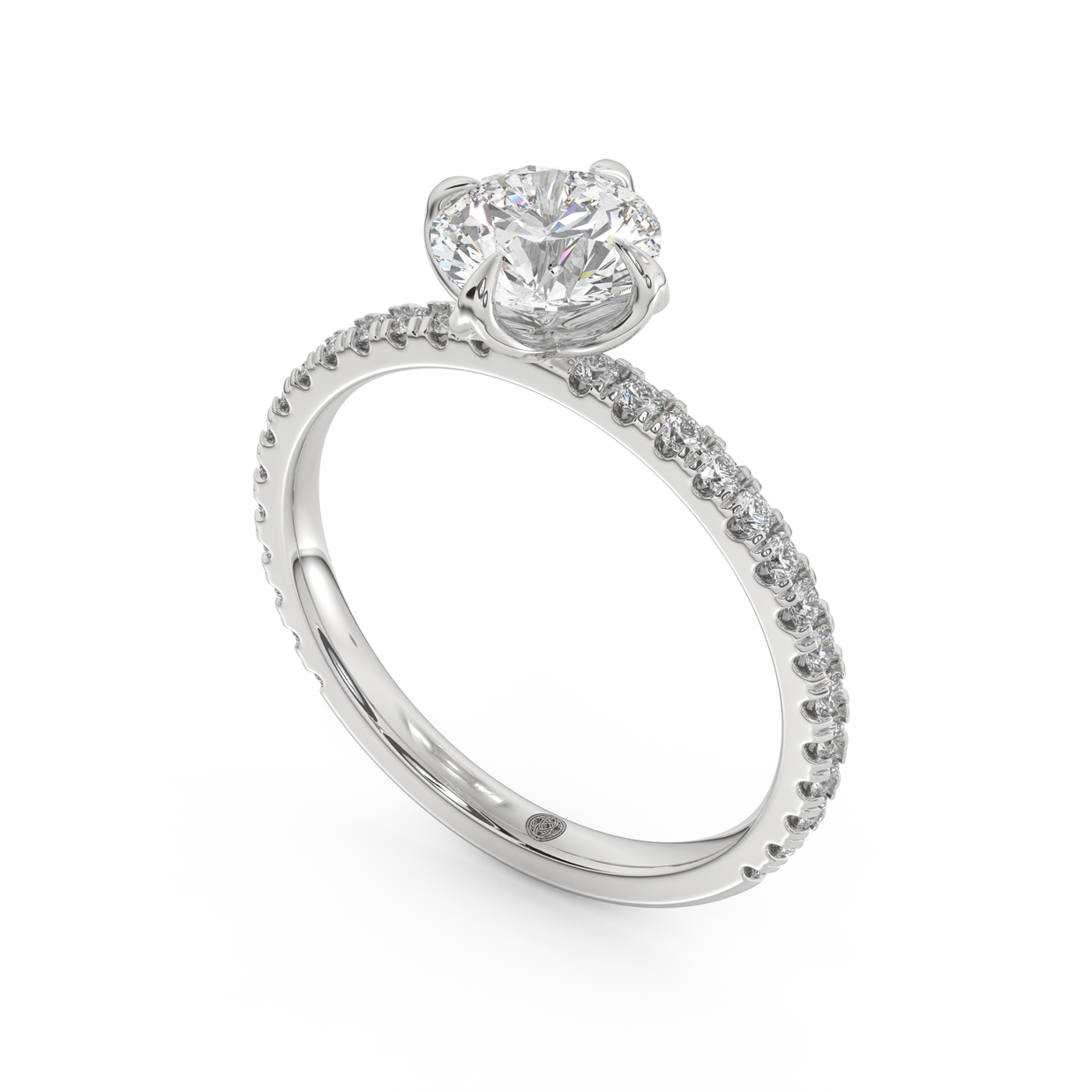 Durham Radiant Diamond Ring 1.0 Ct, Gold 14K