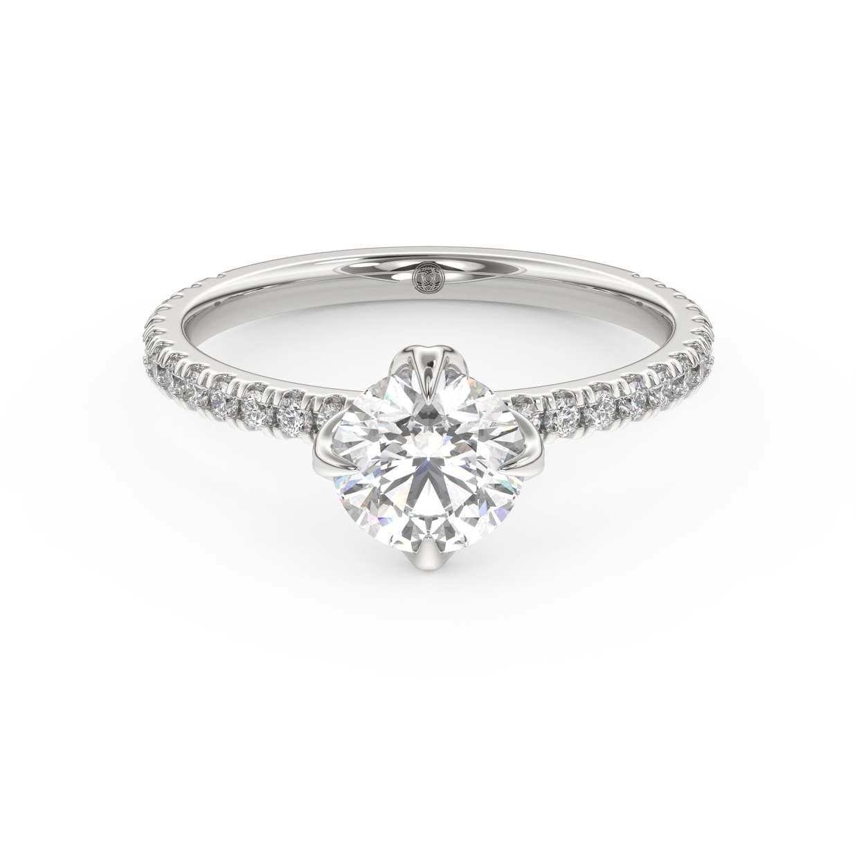 Durham Radiant Diamond Ring 1.0 Ct, Gold 14K