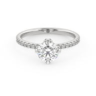 Durham Radiant Diamond Ring 1.0 Ct, Gold 14K